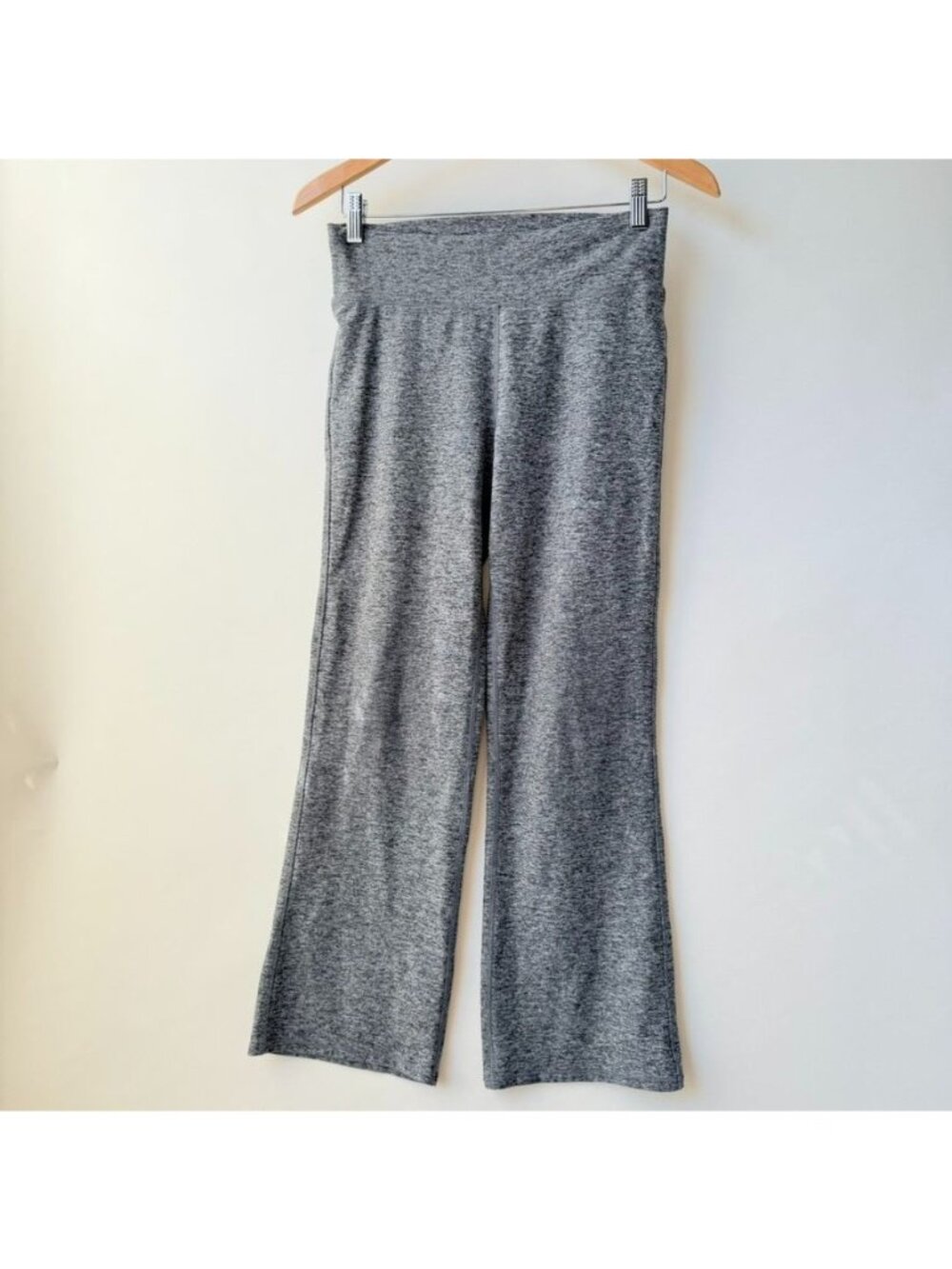 Vuori Womens Elevation Slim Bootcut Pants Size S Heather Gray Mid Rise B206